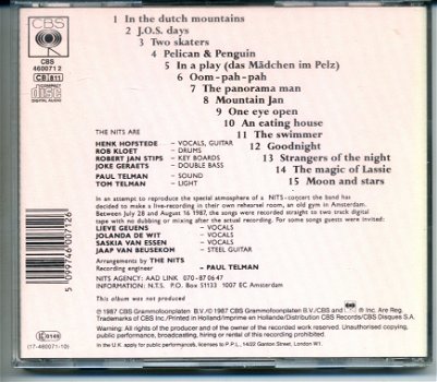 The Nits In The Dutch Mountains 15 nrs cd 1987 ALS NIEUW - 1