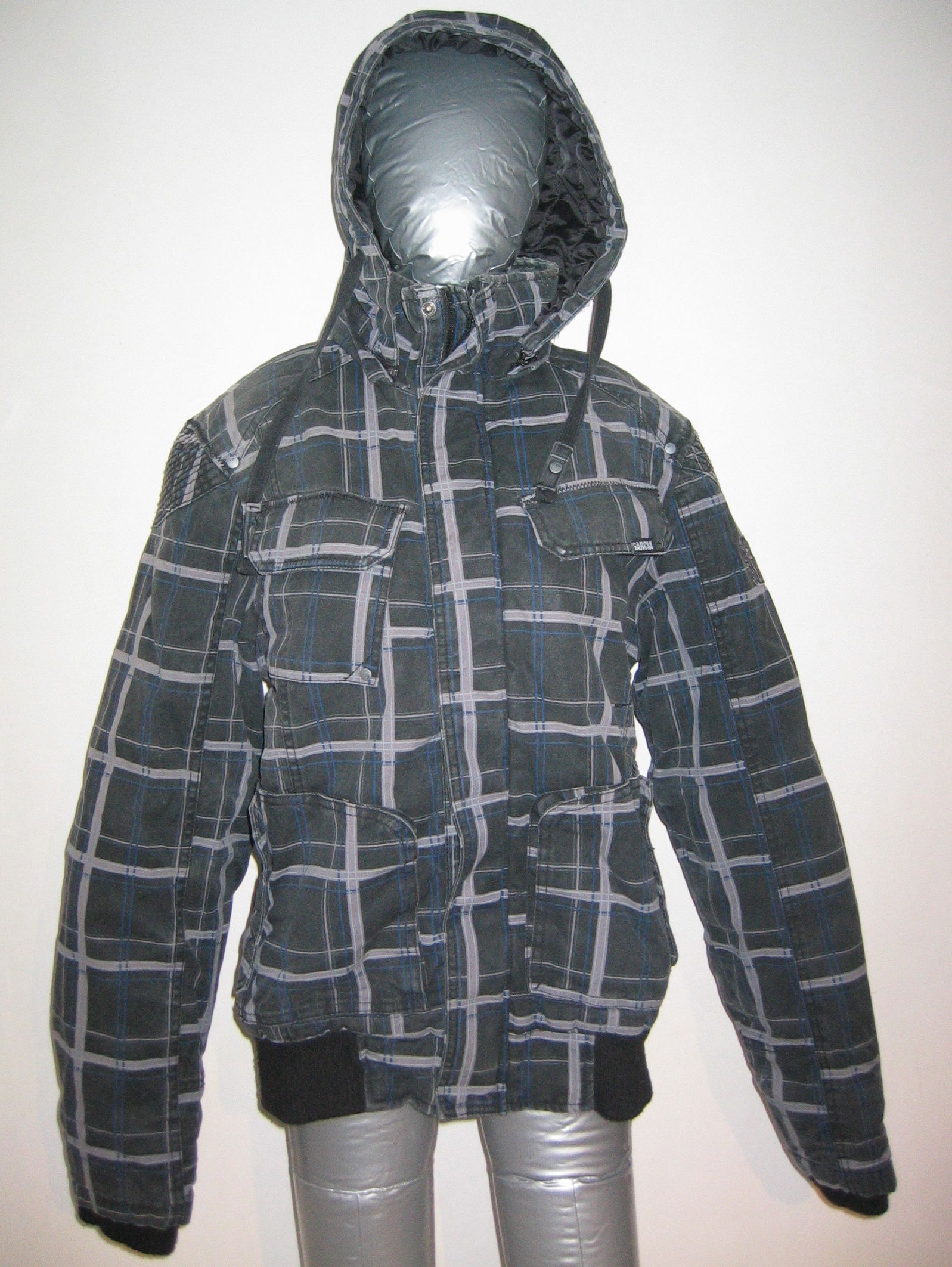 Grijze Jas - Medium - Garcia - Vintage Style - Afbeelding 3