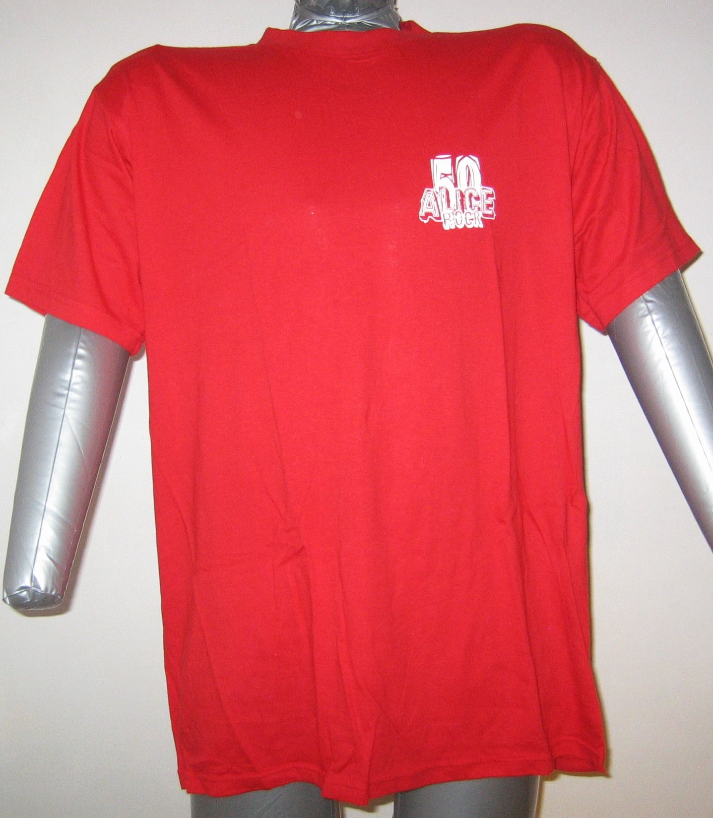 Rood T-shirt - Medium - 50 Alice Rock - Security - B&C - Afbeelding 5