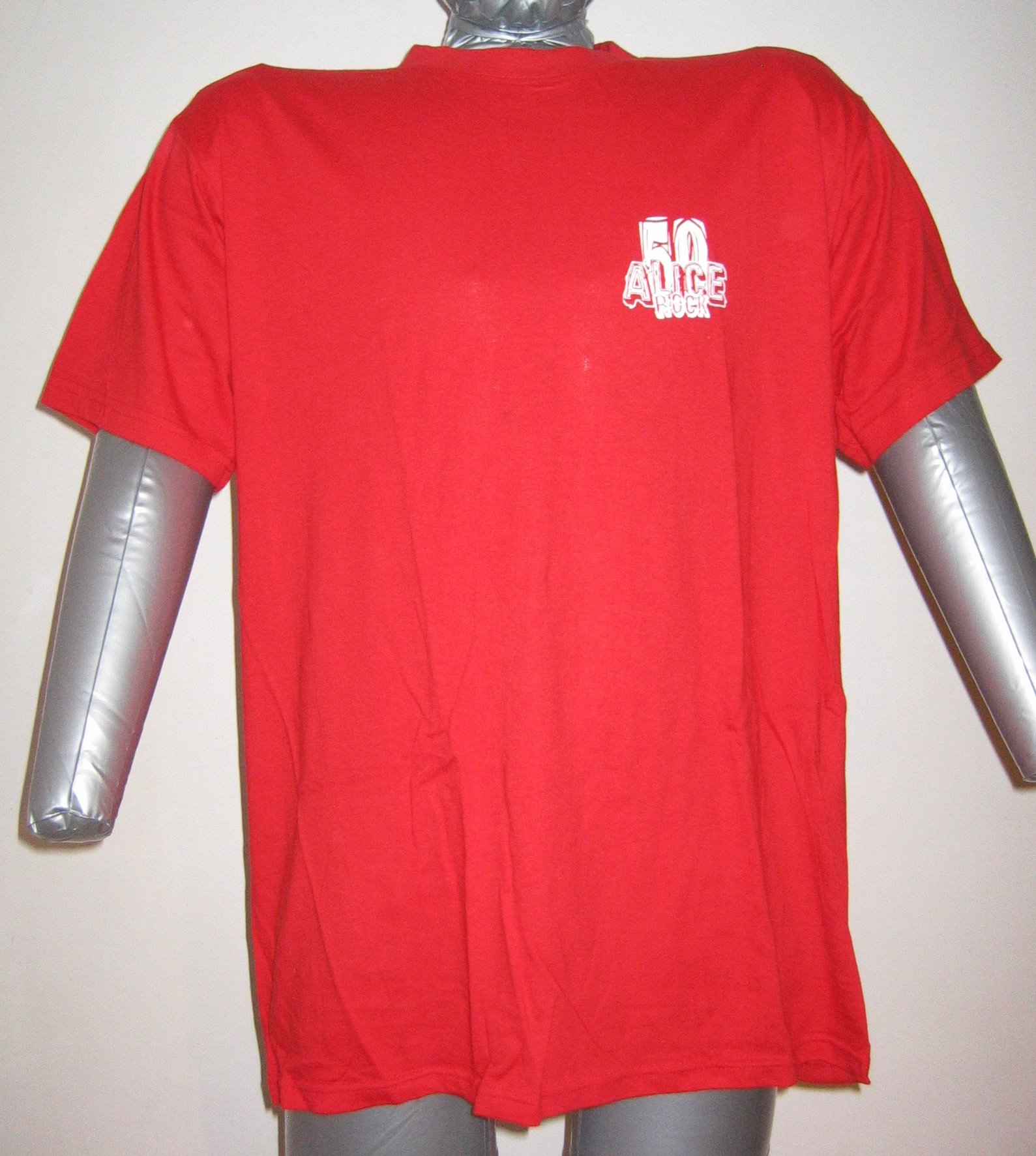 Rood T-shirt - Medium - 50 Alice Rock - Security - B&C - Afbeelding 6