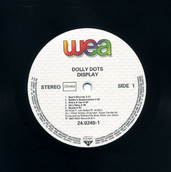 Dolly Dots Display 10 nrs lp 1983 zeer mooie staat - 2