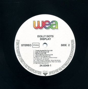 Dolly Dots Display 10 nrs lp 1983 zeer mooie staat - 3