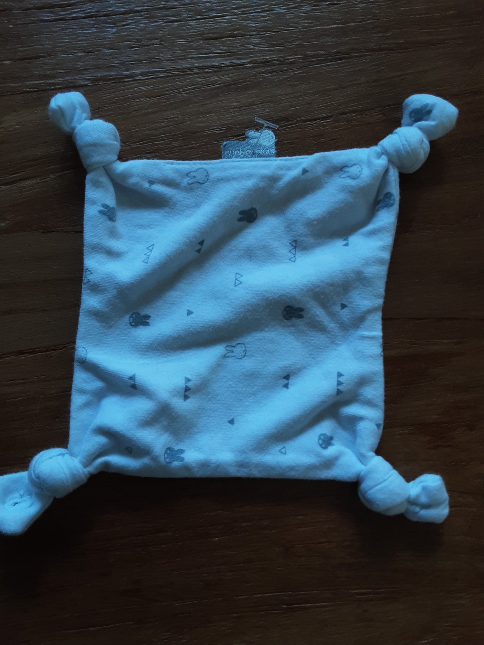 1654 Nijntje Pluis Knuffeldoekje doudou 10X10cm - nr. 1