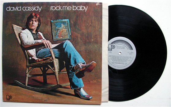 David Cassidy Rock Me Baby 11 nrs LP 1972 USA import mooi - 0