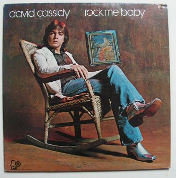 David Cassidy Rock Me Baby 11 nrs LP 1972 USA import mooi - 1