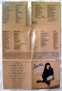 Laura Pausini Laura 10 nrs cd 1994 als NIEUW met poster - 4