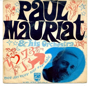 Paul Mauriat And His Orchestra L’Amour Est Bleu PROMO mooi - 0