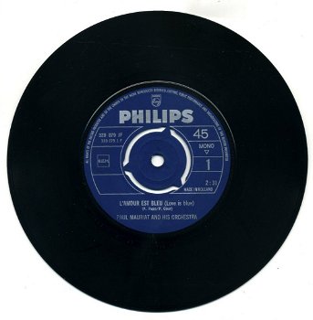 Paul Mauriat And His Orchestra L’Amour Est Bleu PROMO mooi - 2