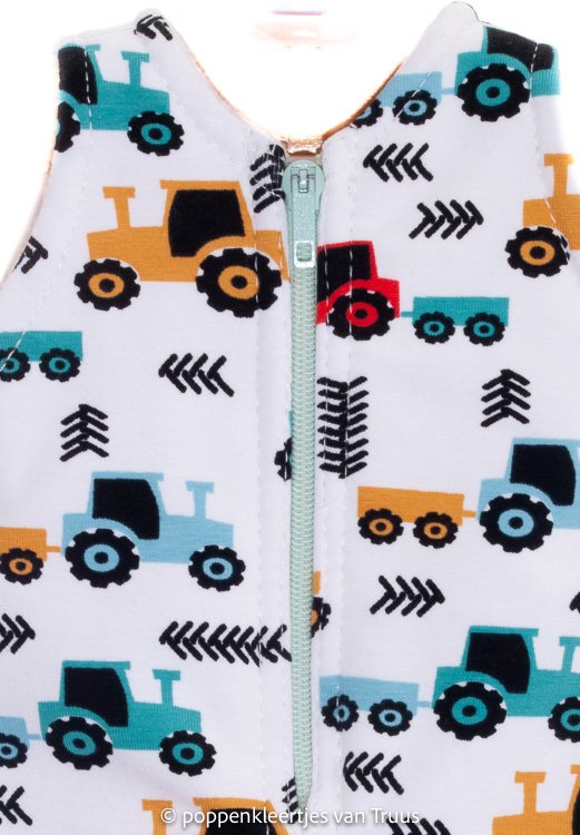 Corolle 30 cm Jongens slaapzak tractor - Afbeelding 2