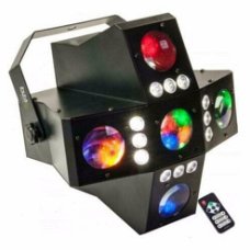 IBIZA CROSS-GOBOFX 2-in-1 LED Gobo, Strobe lichteffect