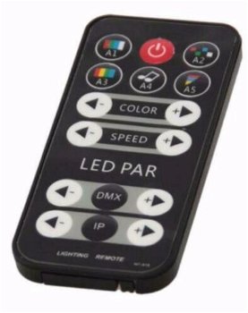 PAR CAN 12X 3Wat 3 in 1 RGB LED (1471-B) - 2