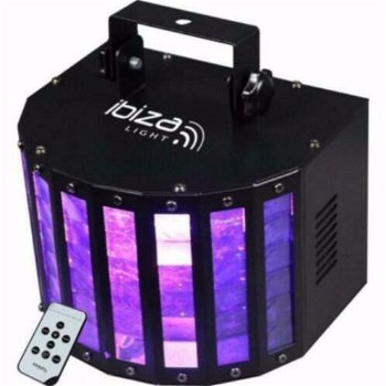 Ibiza-Light BUTTERFLY-RC 6 Kleurig LED (1386) - 0