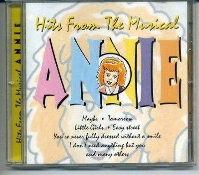 Annie Hits From The Musical Annie 12 nrs cd 1997 ZGAN - 0