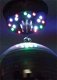 Disco spiegel bol 20 cm met led motor (220B). - 0 - Thumbnail