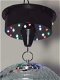 Disco spiegel bol 25 cm met led motor (221B) - 3 - Thumbnail