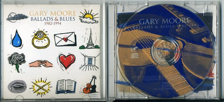 Gary Moore Ballads & Blues 1982-1994 14 nrs cd 1994 ZGAN - 2