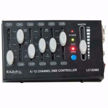 Compacte DMX controller voor 12 DMX kanalen (2320-B) - 0