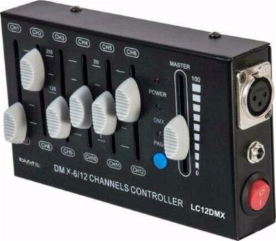 Compacte DMX controller voor 12 DMX kanalen (2320-B) - 2