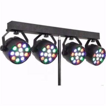 Ibiza light djlight80led 4 par cans - 0