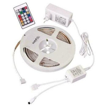 IBIZA LLS500RGB-FX 5m RGB Led strip met effecten - 0