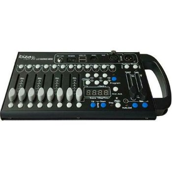 IBIZA-LC192DMX-MINI DMX Controller met Midi in - 0