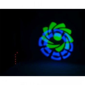 IBIZA GOBO-RGBW12W Lichteffect met 4 Verschillende gobo,s - 3