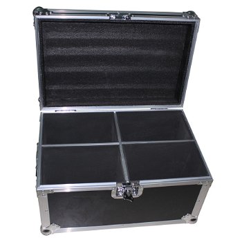 4 x PARTY-WASH7 Movinghead 7x8 Watt LED incl. flightcase - 2