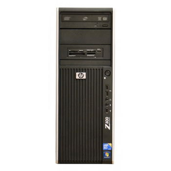 HP Z400 Workstation W3565 3.20GHz 8GB DDR3, 128GB SSD + 1TB HDD/DVDRW Quadro 2000 Win 10 Pro - 0