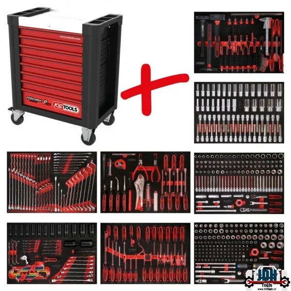 Gereedschapwagen Performanceplus P10 536-delig 810.8536 - nr. 1