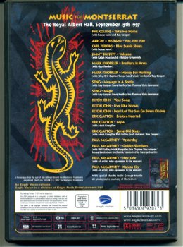 Music For Montserrat 19 nrs dvd 1997 ZGAN - 1