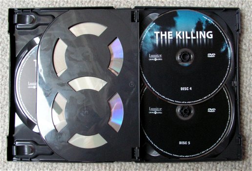 The Killing Seizoen 1 5DVD set 20 uur spanning 2007 ZGAN - 4
