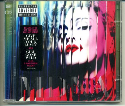 Madonna MDNA Deluxe Edition 17 nrs 2 cds 2012 ZGAN - 0