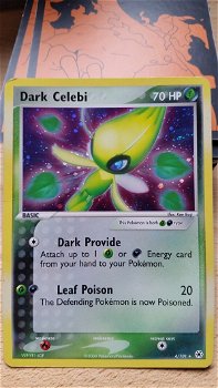 Dark Celebi 4/101 Ex Hidden Legends GEBRUIKT - 0