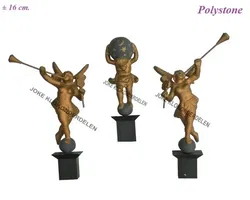 Staartklok poppen = Polystone =38846