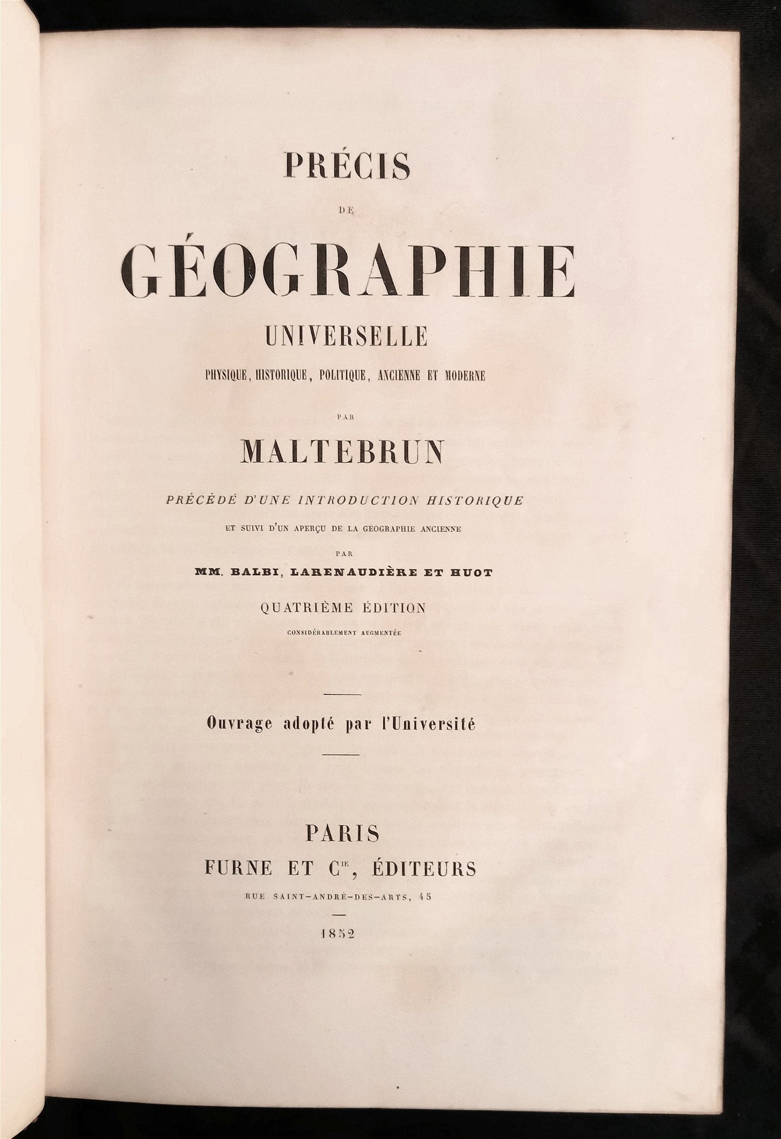 Géographie Universelle 1852 Maltebrun - 51 kaartengravures - Afbeelding 3