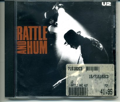 U2 Rattle and Hum 17 nummers cd 1988 ZGAN - 0