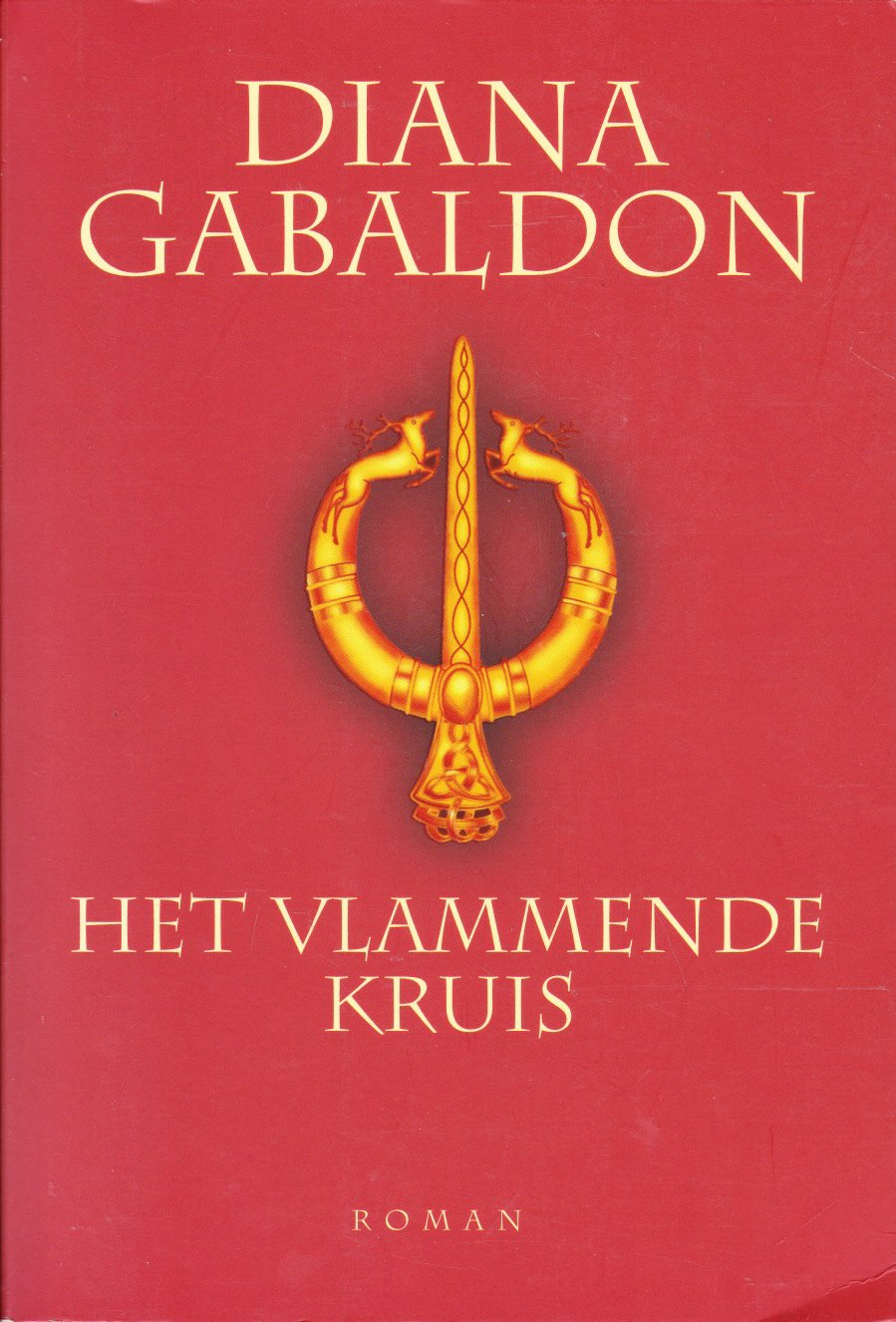 HET VLAMMENDE KRUIS - Diana Gabaldon (Rood) - nr. 1