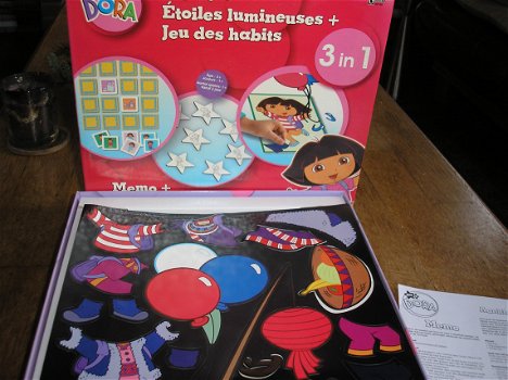 DORA- puzzels + spelletjes - 4