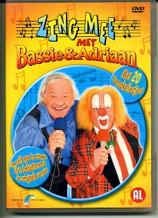 Bassie & Adriaan Zing mee met Karaoke dvd 2005 als NIEUW