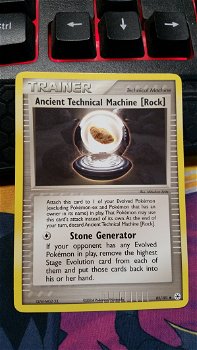 Ancient Technical Machine [Rock] 85/101 Uncommon Ex Hidden Legends nm - 0