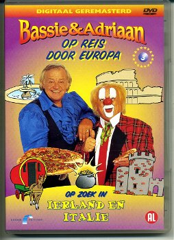 Bassie & Adriaan op reis door Europa 3 dvd 2004 als NIEUW - 0