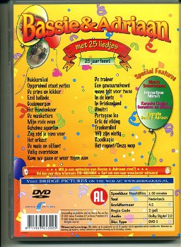 Bassie & Adriaan met 25 liedjes 25 jaar feest dvd 2001 ZGAN - 1