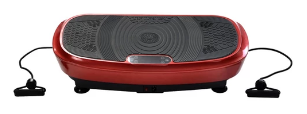 Merax Vibration Plate 3D Wipp Vibration Technology With Bluetooth Speaker - Red - 1