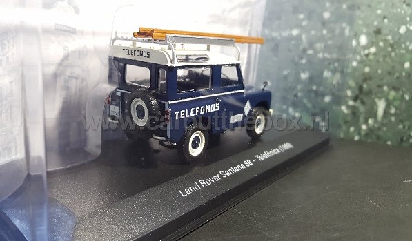 1989 Land Rover Santana 88 TELEFONICA 1:43 Atlas - 2