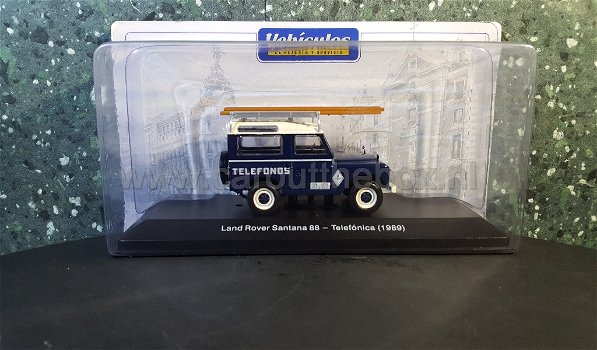 1989 Land Rover Santana 88 TELEFONICA 1:43 Atlas - 3