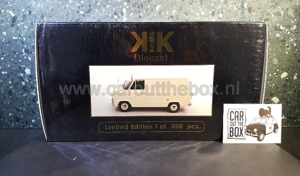 1965 Ford Transit MK1 beige 1:18 KK Scale - 4