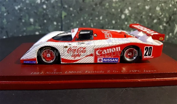 Nissan Fairlady Z group C COCA COLA 1:43 TSM Model - 0