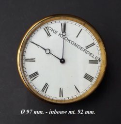 = Frans pendule uurwerk = zie omschrijving=43638