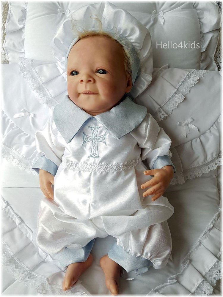 56 baby dooppakje kinderkostuum doopkleding Jason - Afbeelding 5