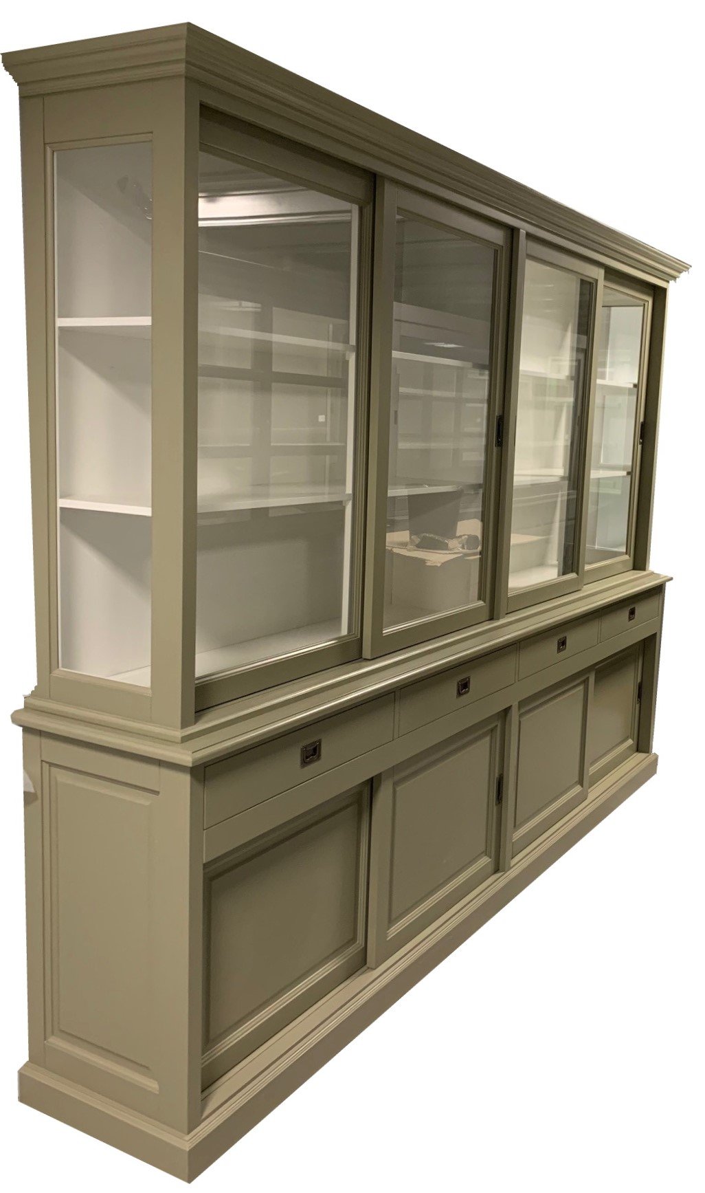 Buffetkast olijfgrijs - wit Born 300 50/40 x 220cm - nr. 1